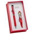 Penna con corno porta fortuna