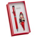 Penna con corno porta fortuna