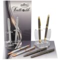Steel pens and pencils