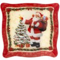 Squared xmas plate
