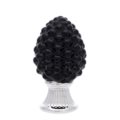 Pine cone with silver base