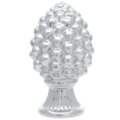 Pine cone with silver base