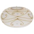 Oval shape candleholder