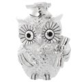 Owl pen holder with scroll