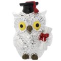 Owl pen holder with scroll