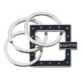 Steel keychain