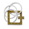 Steel keychain