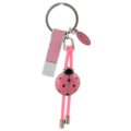 Ladybug keychain with usb memory