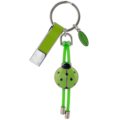 Ladybug keychain with usb memory
