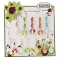 Ladybug keychains