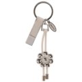 Keychain flower with usb memory