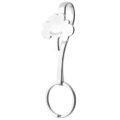 Keychain with purse hook