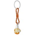 Gnome keychain with cord