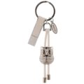 Keychain owl with usb memory
