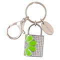 Keychain padlock with usb memory