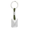 Silver plated keychain