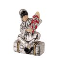 Pulcinella with chili peppers