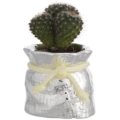 Bag shape vase