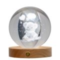 Sfera con led orsetto