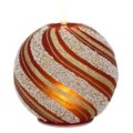 Decorated xmas sphere