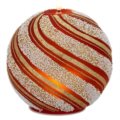 Decorated xmas sphere