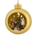 Sfera con soggetti natalizi