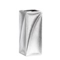 Silver coated vase