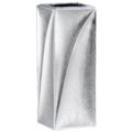 Silver coated vase