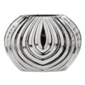 Silver coated vase