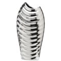 Silver coated vase