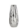 Silver coated vase