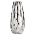 Silver coated vase