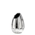 Silver coated vase
