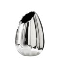 Silver coated vase