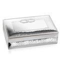 All silver jewelry box