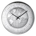 Wall clock planisphere