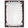 Shaped scroll plate
