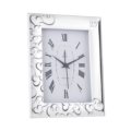 Table clock intertwined hearts