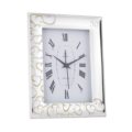 Table clock intertwined hearts