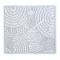 Wall clock waves decor