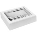 Silver plate jewelry case