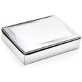 Silver plate jewelry case