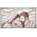 Holy family with waves decor
