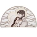 Holy family with waves decor