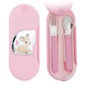 Baby cutlery set fawn