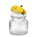 Jar with lid jaffa