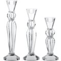 Glass candleholder