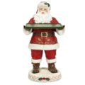 Santa claus with tray