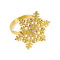 Napkin rings snowflake