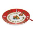 Cake plate xmas teddy